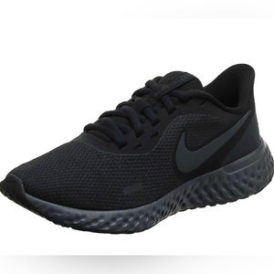 Nike Revolution running shoes black size 9
